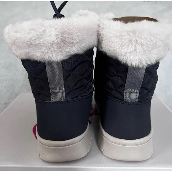 Ryka Womens Size 7 M Blue Snow Bound Water Repellent Faux Fur Winter Boots NIB - Picture 7 of 7